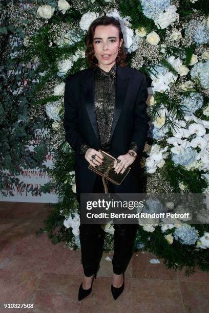 Elodie Bouchez attends the 16th Sidaction as part of Paris Fashion Week on January 25, 2018 in Paris, France.