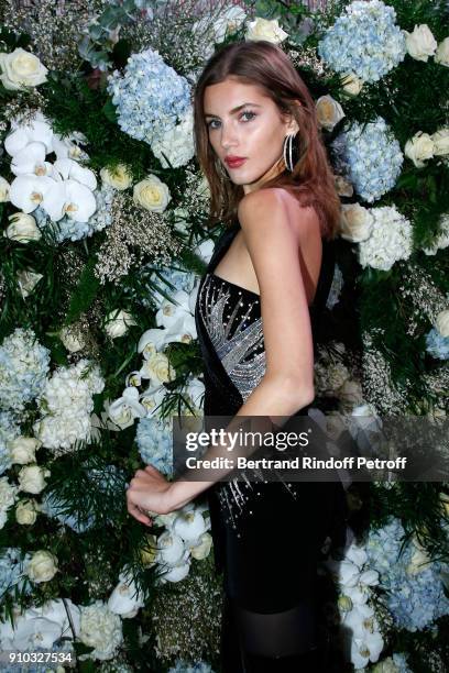 Valery Kaufman attends the 16th Sidaction as part of Paris Fashion Week on January 25, 2018 in Paris, France.