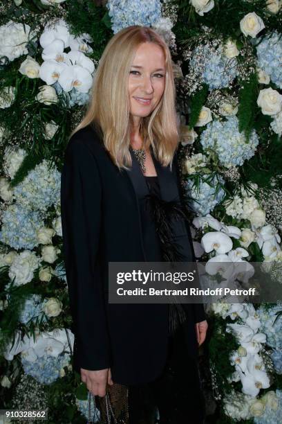 Artistic Director at Sonia Rykiel, Julie de Libran attends the 16th Sidaction as part of Paris Fashion Week on January 25, 2018 in Paris, France.