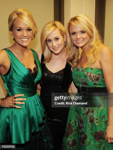 Former American Idol's Singer/Songwriter Carrie Underwood, Singer/Songwriter Kellie Pickler, Singer/Songwriter Miranda Lambert and Singer/Songwriter...