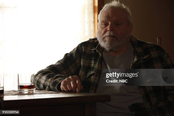 The Invisible Hand " Episode 513 -- Pictured: Brian Dennehy as Dom --