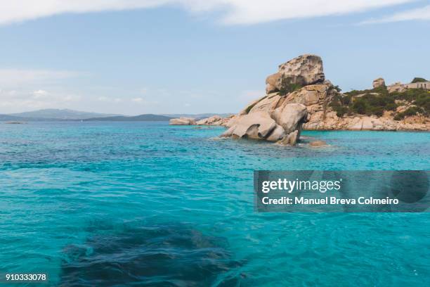 scoglio della strega, sardinia - strega stockfoto's en -beelden