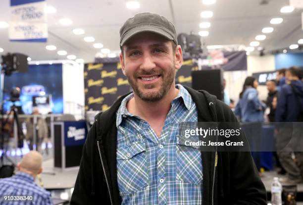 Musician Dan Konopka at NAMM Show 2018 at the Anaheim Convention Center on January 25, 2018 in Anaheim, California.