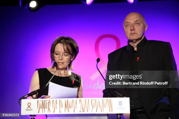 Director of France programs for the association Sidaction, Florence Thune and President of the 'Federation Francaise de la CoutuExecutive Chairman of...