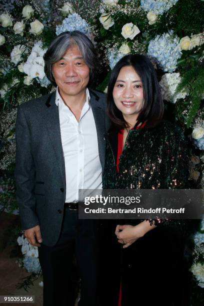 Guests attend the 16th Sidaction as part of Paris Fashion Week on January 25, 2018 in Paris, France.