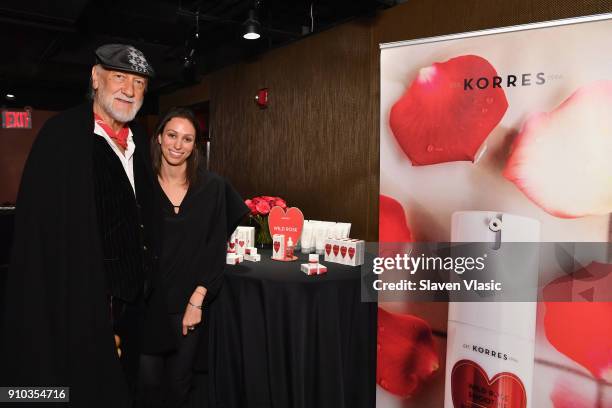 Mick Fleetwood with Korres at the gifting lounge at the 60th Annual GRAMMY Awards MusiCares Person Of The Year at Radio City Music Hall on January...