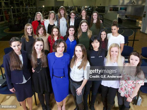 Elizabeth Vargas interviews 19 of the women making their victim impact statements at the Larry Nasser trial from Lansing Community College in Lansing...