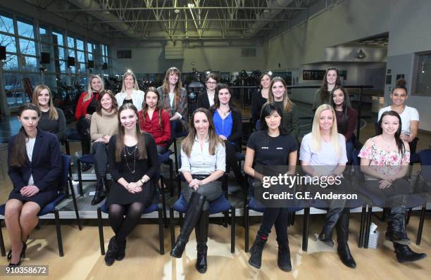 Elizabeth Vargas interviews 19 of the women making their victim impact statements at the Larry Nasser trial from Lansing Community College in Lansing...