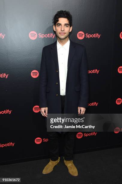 Musician Jackson Penn attends "Spotify's Best New Artist Party" at Skylight Clarkson on January 25, 2018 in New York City.