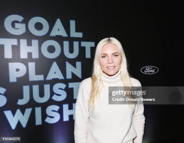 Recording artist Skylar Grey attends Life Hack Academy Live presented by Ford EcoSport at The Altman Building on January 25, 2018 in New York City.