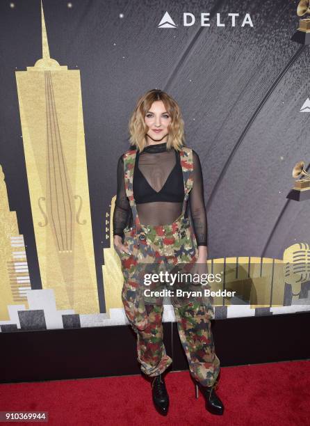 Julia Michaels attends Delta Air Lines, the Official Airline Partner of the GRAMMY Awards® and Supporter of First-Time Nominees hosted a private...