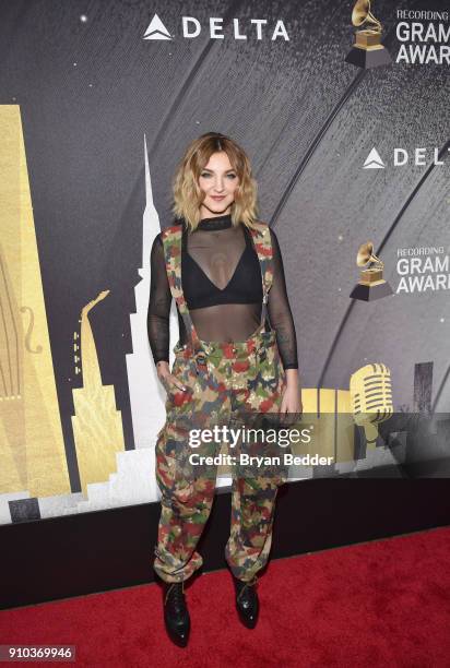 Julia Michaels attends Delta Air Lines, the Official Airline Partner of the GRAMMY Awards® and Supporter of First-Time Nominees hosted a private...