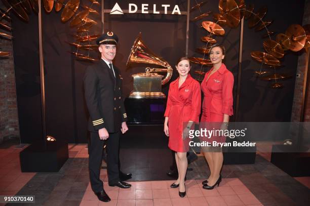 Delta Air Lines, the Official Airline Partner of the GRAMMY Awards® and Supporter of First-Time Nominees hosted a private performance with Julia...