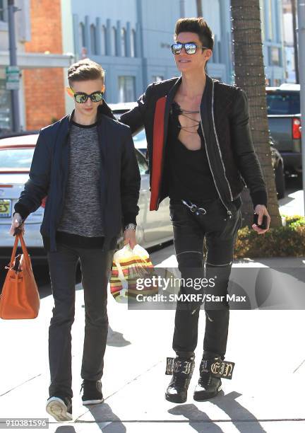 Justin Jedlica is seen on January 25, 2018 in Los Angeles, CA.