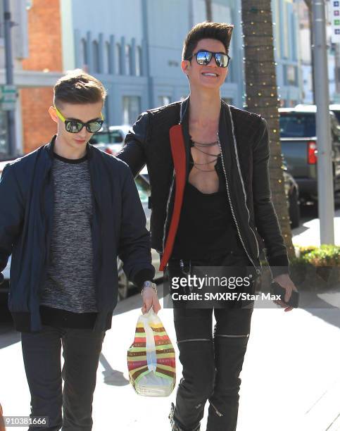 Justin Jedlica is seen on January 25, 2018 in Los Angeles, CA.