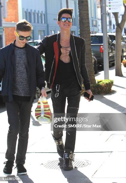 Justin Jedlica is seen on January 25, 2018 in Los Angeles, CA.