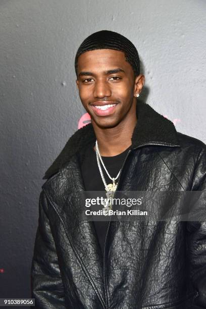 Recording artist Christian Combs attends the 2018 Spotify Best New Artists Party held at Skylight Clarkson Sq on January 25, 2018 in New York City.