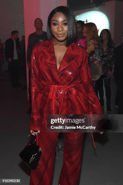 Artist Normani Kordei attends "Spotify's Best New Artist Party" at Skylight Clarkson on January 25, 2018 in New York City.