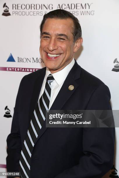 Darrell Issa attends the Recording Academy Producers and Engineers Wing presents 11th Annual Grammy Week event honoring Alicia Keys and Swizz Beatz...