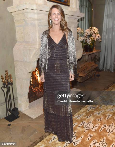 Candace Nelson attends Learning Lab Ventures Gala in Partnership with NET-A-PORTER on January 25, 2018 in Beverly Hills, California.