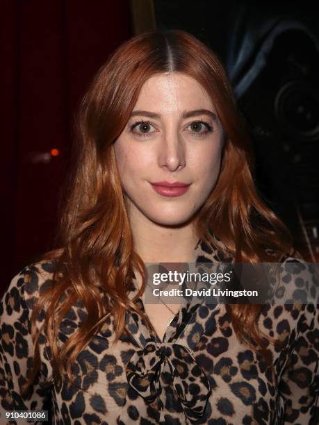 Actress Daniella Garcia-Lorido attends the premiere of Parade Deck Films' "Desolation" at Ahrya Fine Arts Theater on January 25, 2018 in Beverly...