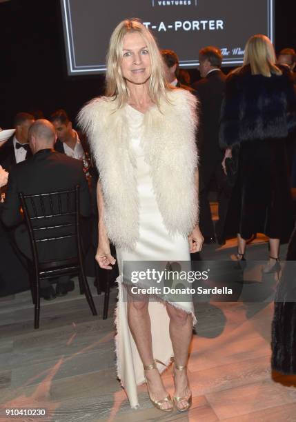 Crystal Lourd attends Learning Lab Ventures Gala in Partnership with NET-A-PORTER on January 25, 2018 in Beverly Hills, California.