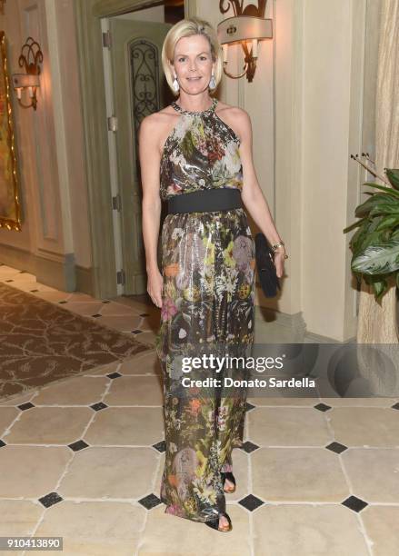 Stephanie Booth Shafran attends Learning Lab Ventures Gala in Partnership with NET-A-PORTER on January 25, 2018 in Beverly Hills, California.