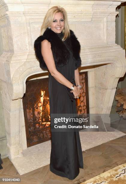 Erica Zohar attends Learning Lab Ventures Gala in Partnership with NET-A-PORTER on January 25, 2018 in Beverly Hills, California.