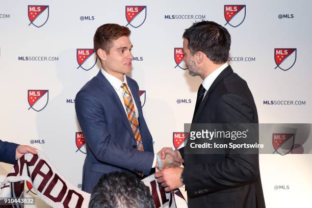 Alan Winn was taken with the 25th overall pick by Colorado Rapids with head coach Anthony Hudson during the MLS SuperDraft 2018 on January 19 at the...
