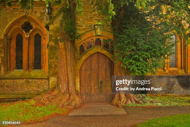 st edward's church, stow-on-the-wold, cotswolds, united kingdom - stow on the wold stock pictures, royalty-free photos & images