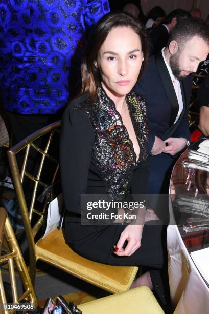 Best 2018 awarded actress Vanessa Demouy attend the 41st "The Best" Award Ceremony in Paris - Paris Fashion Week - Haute Couture Spring Summer 2018...