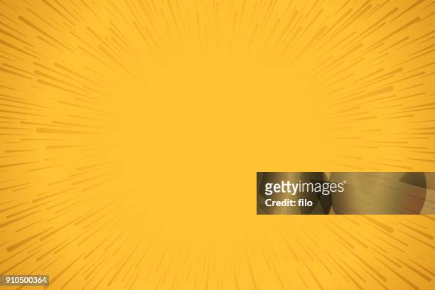 yellow explosion background - excitement stock illustrations
