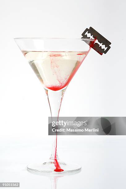 Bloodied Razor Bloody Razor Blade Photos and Premium High Res Pictures - Getty Images