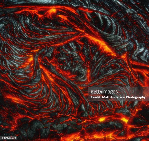 kilauea lava flow #4 - lava 個照片及圖片檔