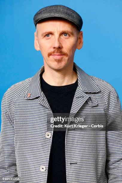 Ewen Bremner photographed at the 'T2 Trainspotting' photo call at the 67th Berlin Film Festival on February 10, 2017 in Berlin, Germany. EDITORS...