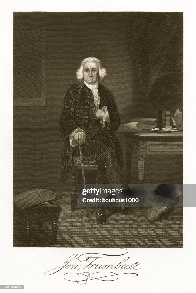 Jonathan Trumbull Engraving