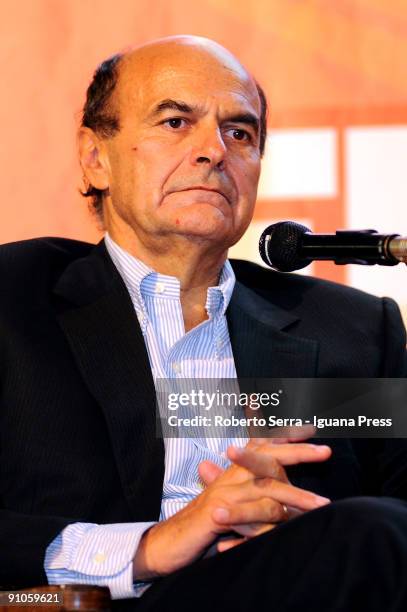 Pierluigi Bersani attends the Festa dell'Unità of PD on September 20, 2009 in Bologna, Italy.