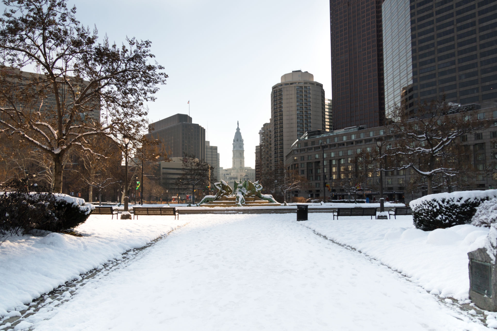 winter snow Philadelphia