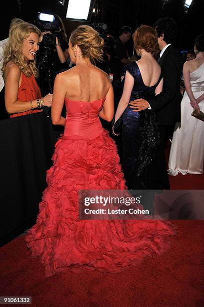 Actress Toni Collette arrives at the 13th Annual Entertainment Tonight and People Magazine Emmys After Party at the Vibiana on September 20, 2009 in...