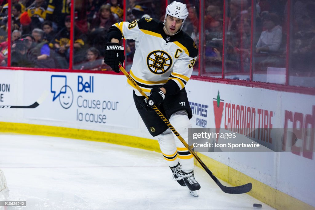 NHL: JAN 25 Bruins at Senators
