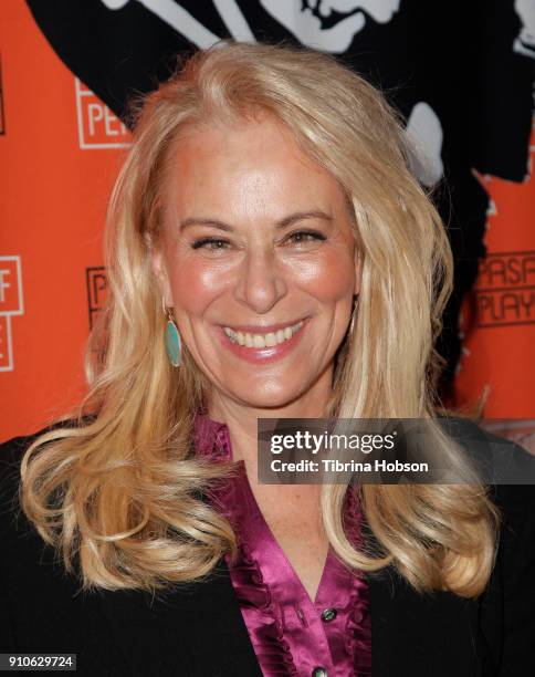 Jane Kaczmarek attends the opening night of Gilbert and Sullivan's 'Pirates Of Penzance' at Pasadena Playhouse on January 25, 2018 in Pasadena,...