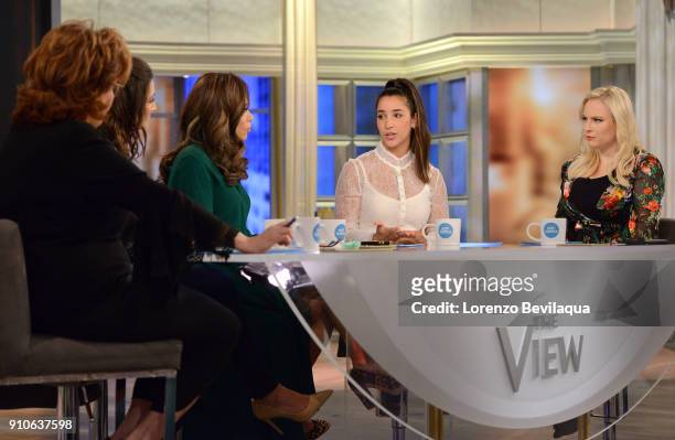 In a daytime exclusive, The View welcomes Olympic gymnast Aly Raisman live on FRIDAY, JANUARY 26 . Raisman is speaking out after confronting former...