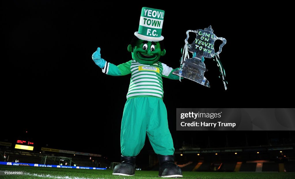 Yeovil Town v Manchester United - The Emirates FA Cup Fourth Round