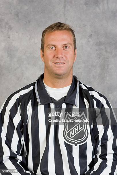 Jonny Murray poses for his official headshot for the 2009-2010 NHL season.