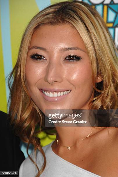 Dichen Lachman arrives at the 2009 TCA Summer Tour's Fox All-Star Party at The Langham Resort on August 6, 2009 in Pasadena, California.