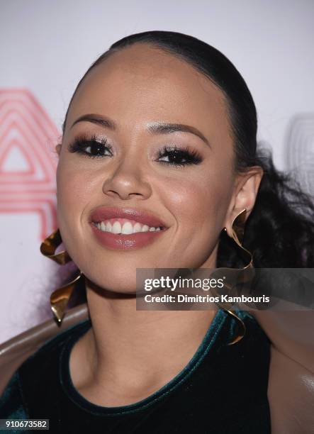 Elle Varner attends Apollo Theater's Pre-Grammy Uptown Luncheon at The Apollo Theater on January 26, 2018 in New York City.