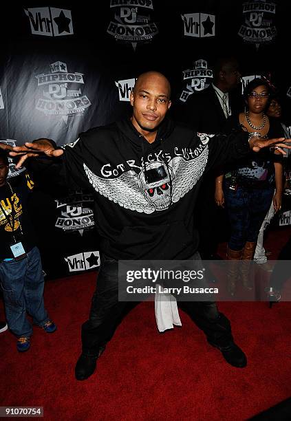 Rapper Sticky Fingaz of Onyx attends the 2009 VH1 Hip Hop Honors at the Brooklyn Academy of Music on September 23, 2009 in the Brooklyn borough of...