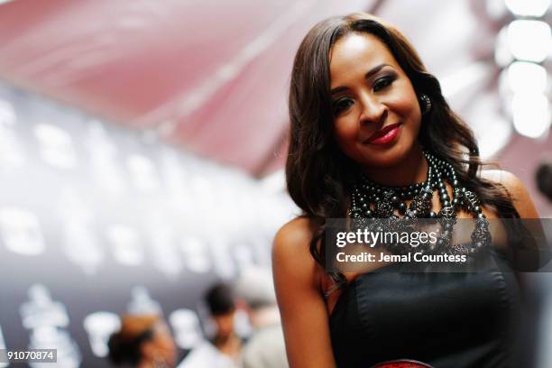 Host Janell Snowden attends the 2009 VH1 Hip Hop Honors at the Brooklyn Academy of Music on September 23, 2009 in the Brooklyn borough of New York...