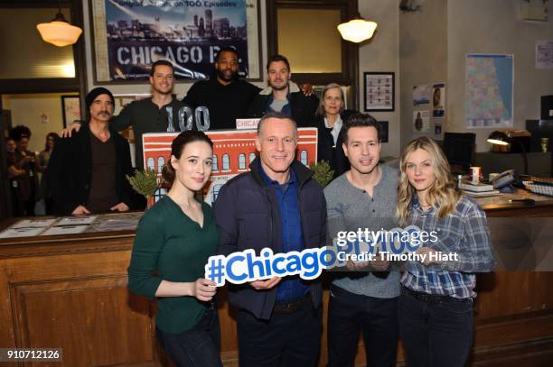 Marina Squerciati, Jason Beghe, Jon Seda,Tracy Spiridakos Elias Koteas, Jesse Lee Soffer, LaRoyce Hawkins, Patrick John Flueger, and Amy Morton...