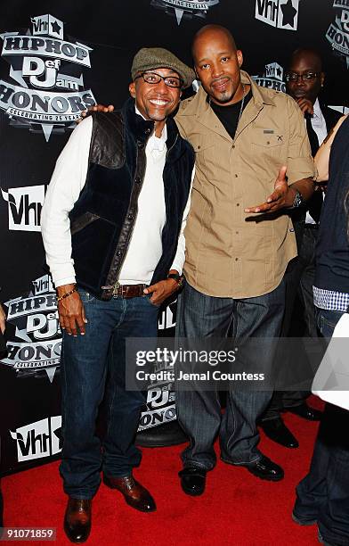 Kevin Liles and Rapper Warren G attends the 2009 VH1 Hip Hop Honors at the Brooklyn Academy of Music on September 23, 2009 in the Brooklyn borough of...